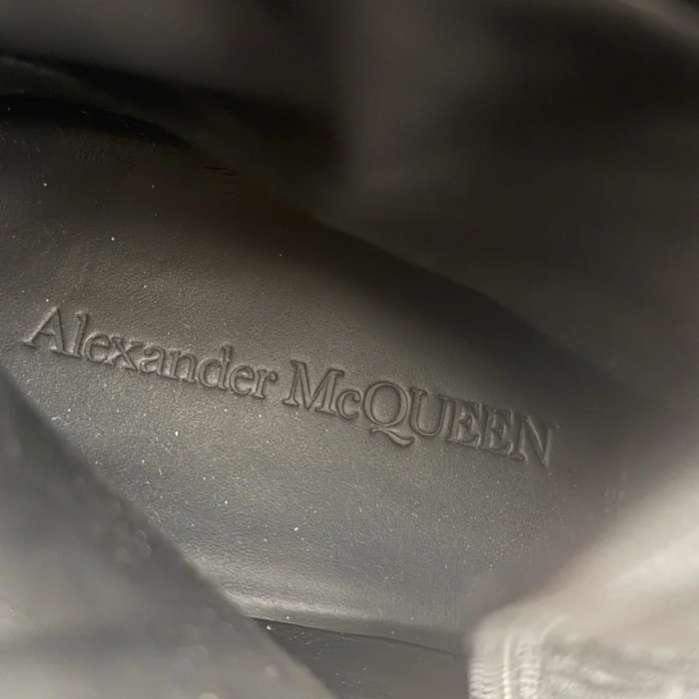 Alexander McQueen Tread Slick Lite leather Boot (Men) Sz 41 - Picture 5 of 14